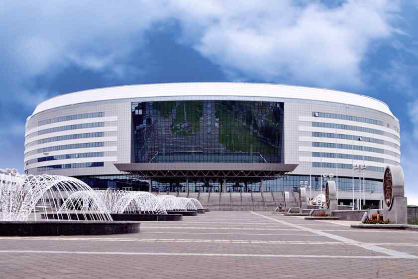 Стадион "Минск-Арена" в городе Минске